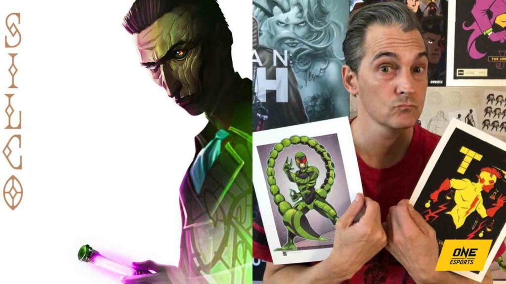 League of Legends anime Arcane voice actor Jason Spisak and the character he plays Silco