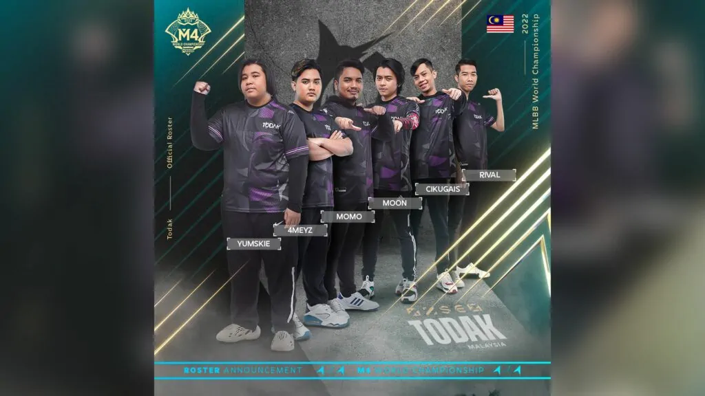M4 World Championship MPL MY representative, Todak