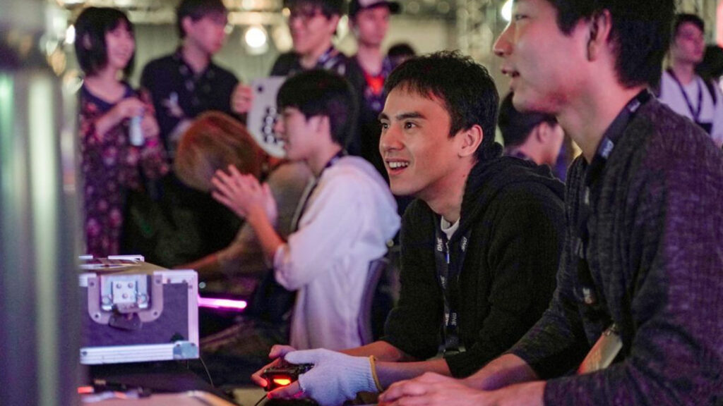 Japanese players competing at the ONE Street Fighter Tokyo Challenge
