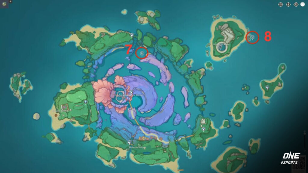 Genshin Impact fishing spots and locations in Inazuma