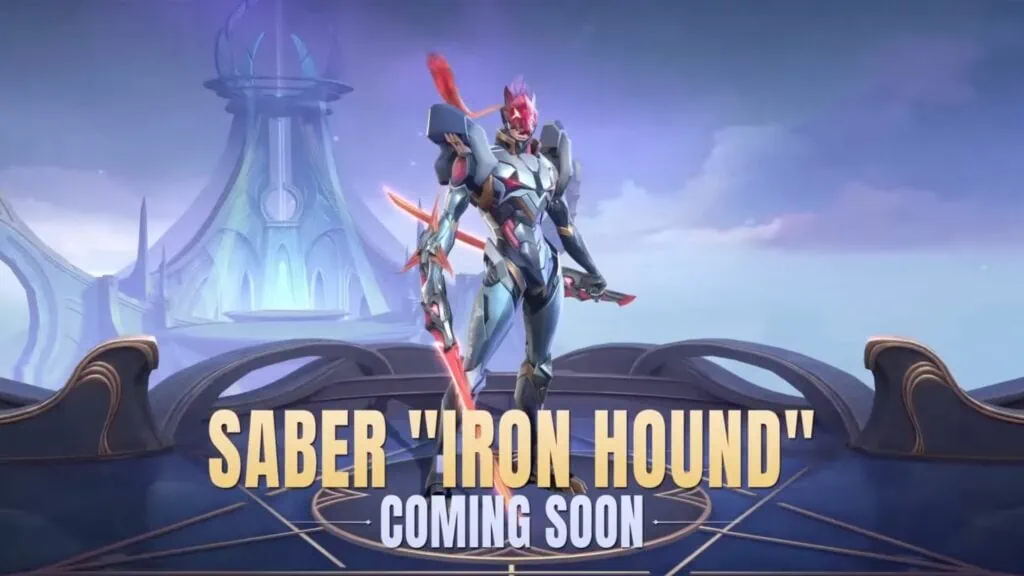 Iron Hound Saber character model
