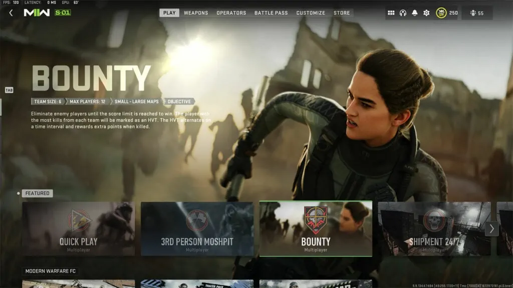 Modern Warfare 2 Bounty Mode