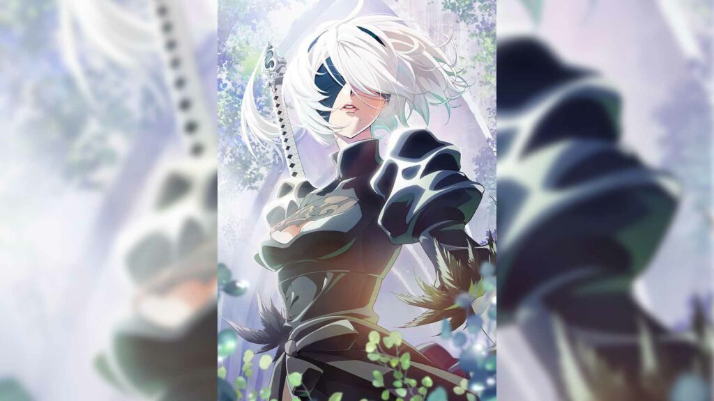2B promotional photo for Nier Automata anime