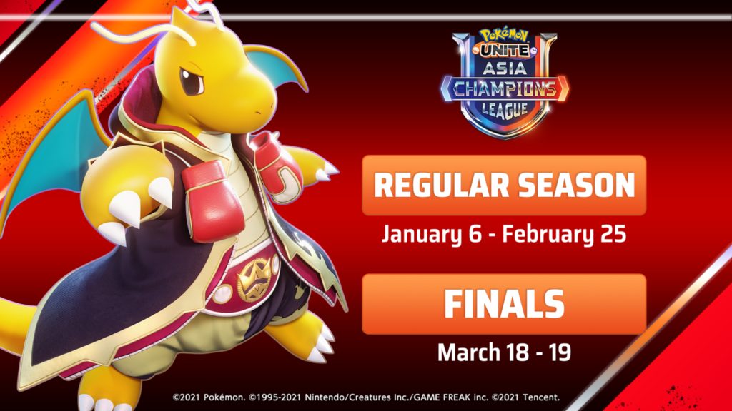 Pokemon UNITE Asia Champions League schedule