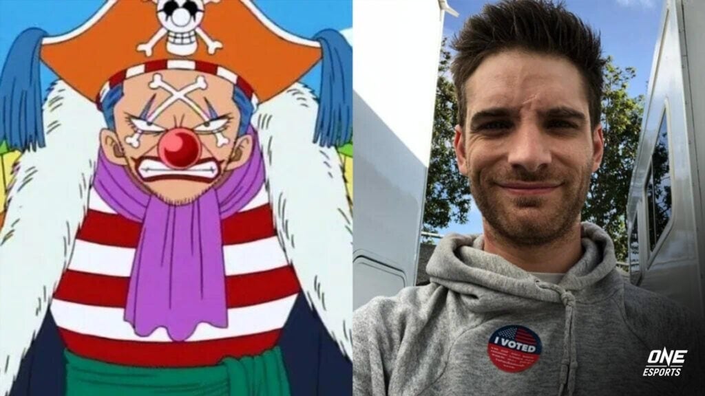 Jeff Ward as Buggy in Netflix's One Piece live action