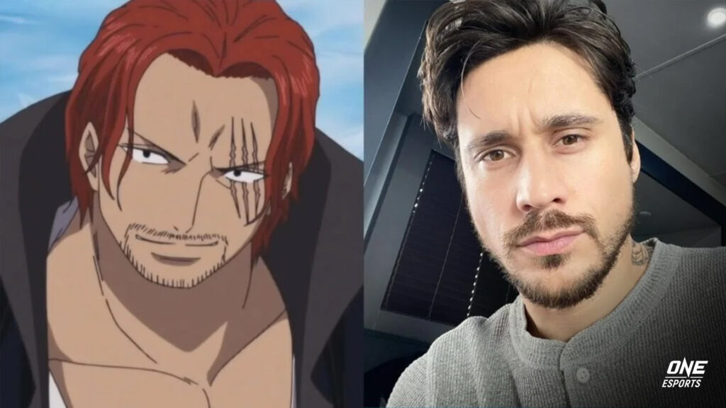 Peter Gadiot as Shanks in the One Piece live-action series