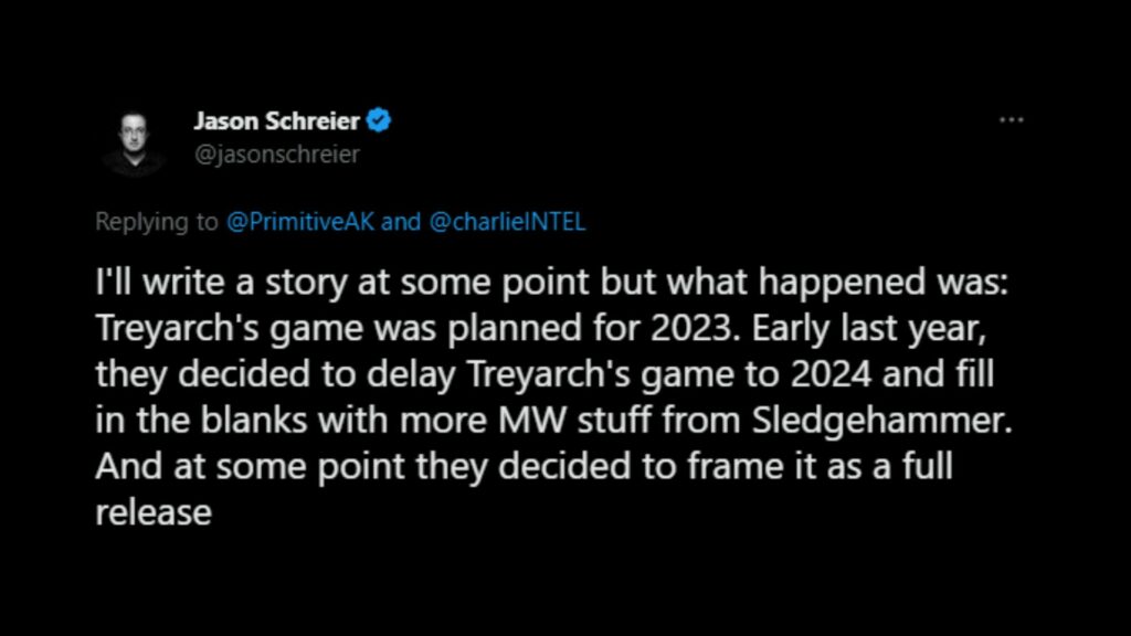 More details about the Call of Duty 2023 saga