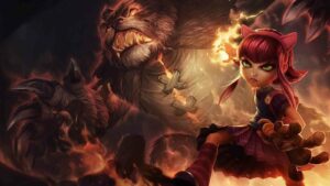 League of Legends Annie official splashart wallpaper