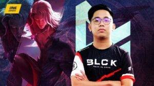 Mobile Legends: Bang Bang hero Arlott and Blacklist International's EXP laner EDWARD
