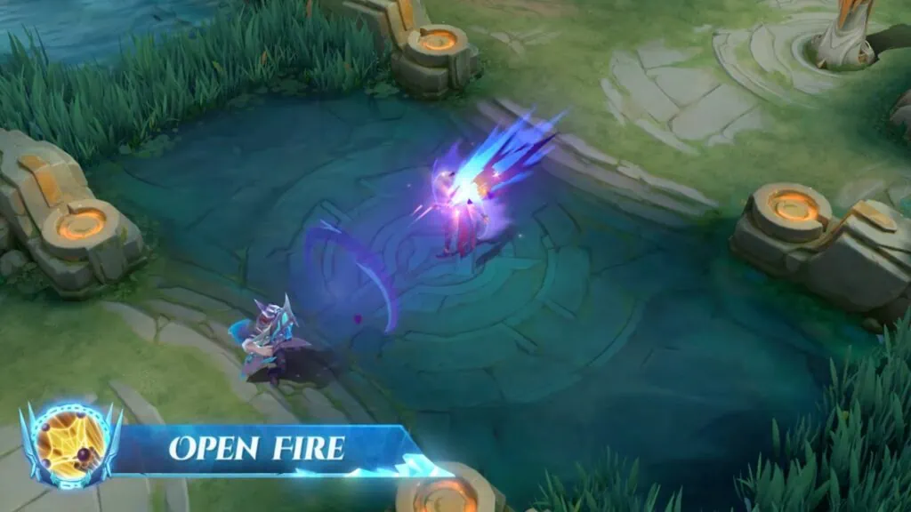 Phantom Pirate Roger skin skill, Open Fire