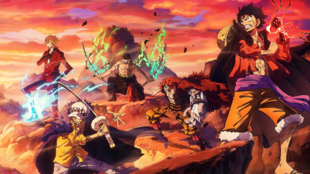 One Piece Wano Country arc wallpaper - One Piece watch order