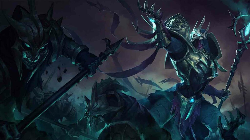 Gravelord Azir skin official wallpaper