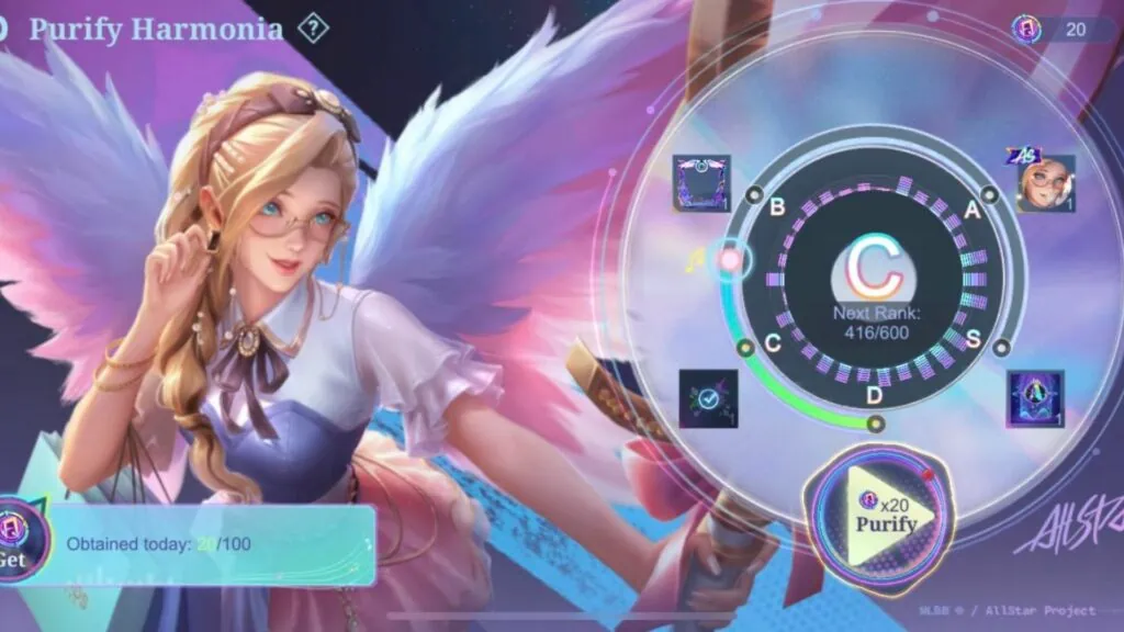 MLBB ALLSTAR Purify Harmonia event
