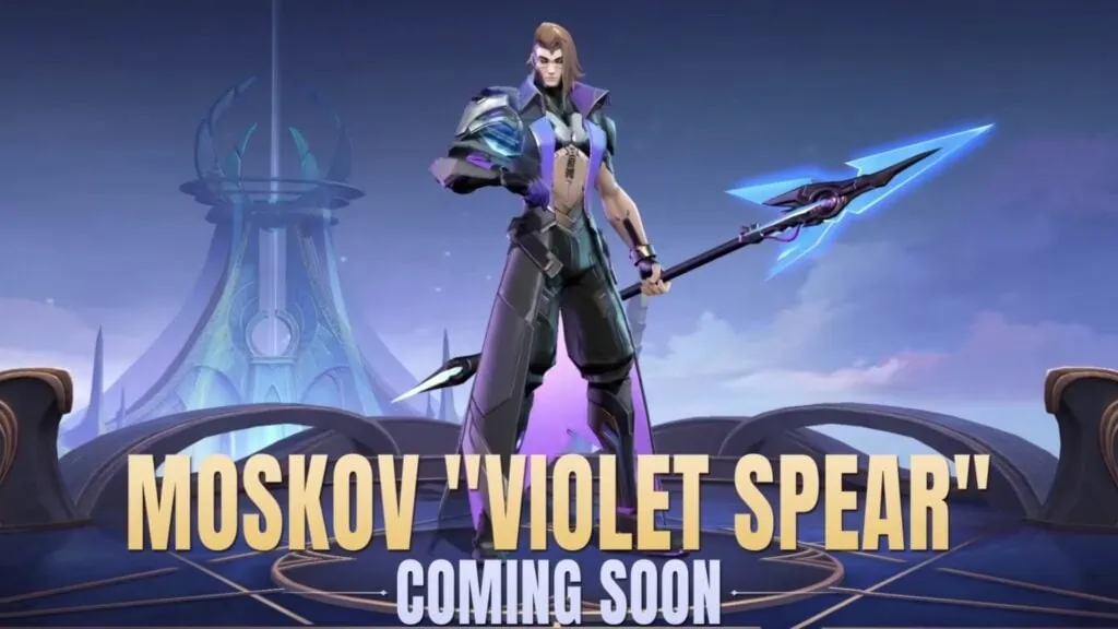 Violet Spear Moskov character model