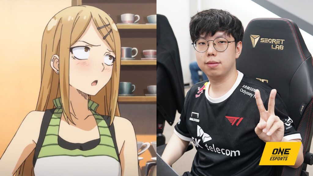 Valorant T1 Sayaplayer VCT Pacific League inspired by Dagashi Kashi's Saya Endo