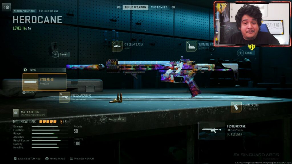 Hero goes over his FSS Hurricane loadout for Modern Warfare 2