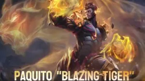 Blazing Tiger Paquito splash art