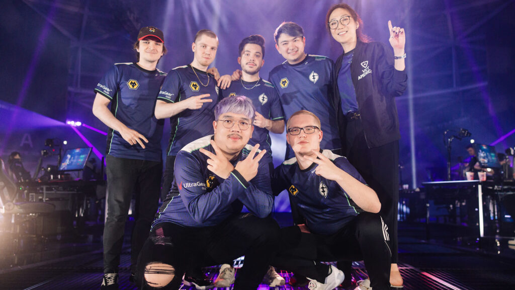 Evil Geniuses Valorant roster at VCT Masters Tokyo playoffs