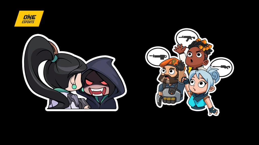 Role Denial and Buy Me sprays from Episode 7 Act 1 Battle Pass