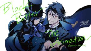 Black Butler 2024 anime new series official art by Yana Toboso