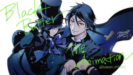 Black Butler 2024 anime new series official art by Yana Toboso
