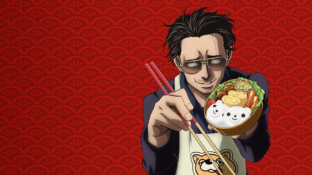 The Way of the Househusband Netflix key visual featuring Tatsu