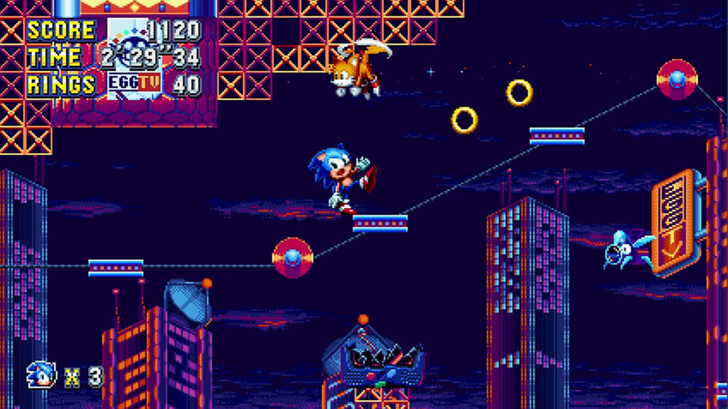 Sonic in Sonic Mania