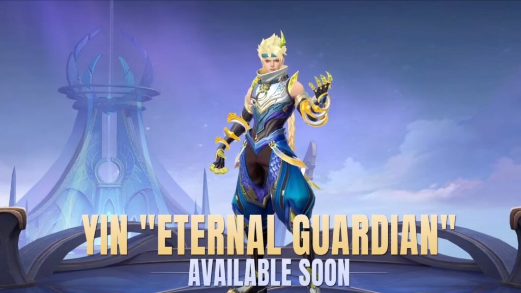 The character model of the Starlight skin for August 2023, Eternal Guardian Yin