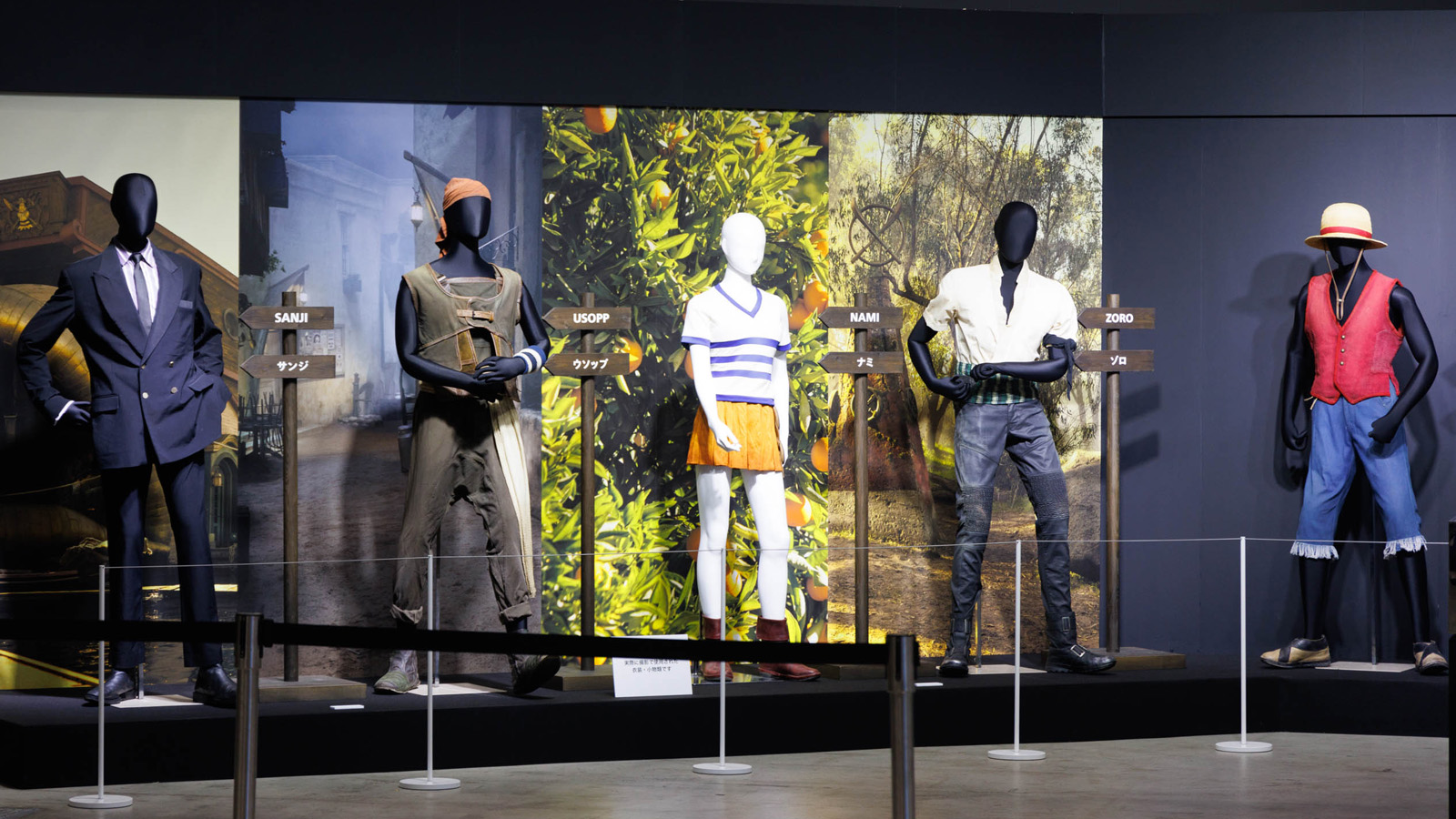 One Piece live action costumes during One Piece Day 2023