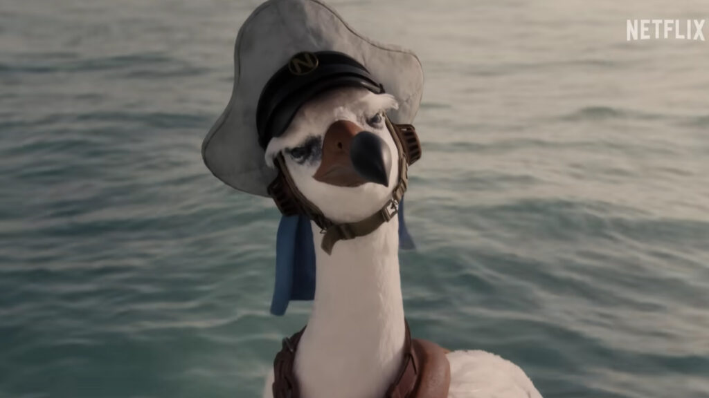 One Piece live action trailer Easter egg featuring a news coo bird