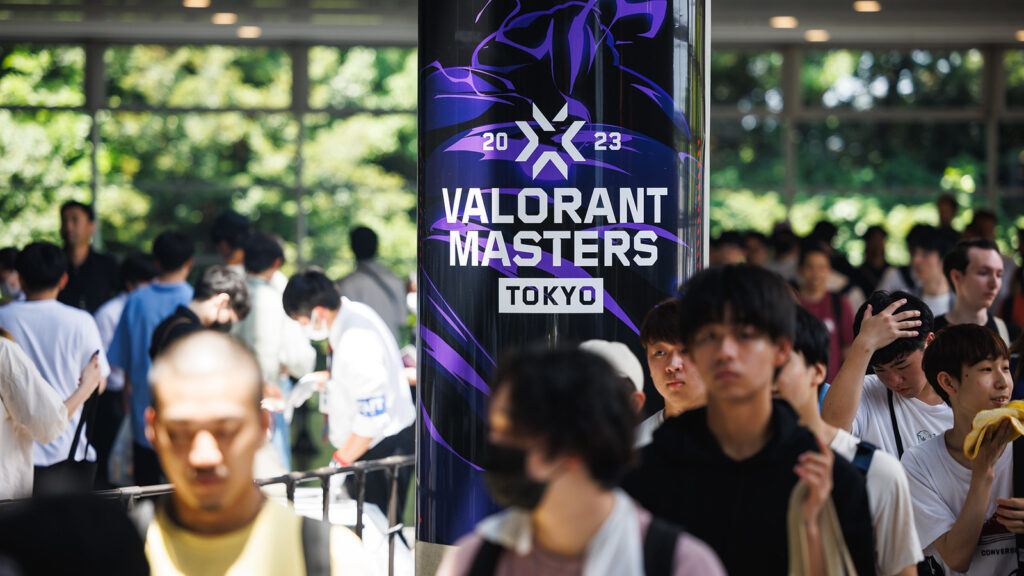 Chiba, Japan on JUNE 25. A view of atmosphere at VALORANT Masters Tokyo Grand Finals at Makuhari Messe on June 25, 2023 in Chiba, Japan. (Photo by Liu YiCun/Riot Games)