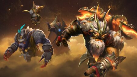 Dota 2's 10-year anniversary items splash art