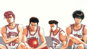 Slam Dunk manga illustrated by Takehiko Inoue taken from VIZ Media