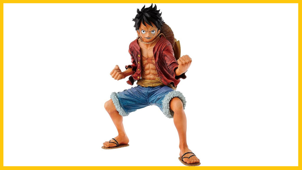 Banpresto One Piece 7.1-Inch Monkey D Luffy Sculpture, King of Artist