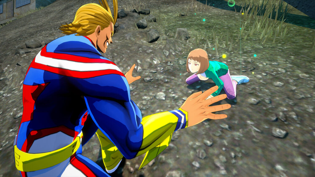 My Hero Ultra Rumble promotional image taken from Bandai Namco's press kit