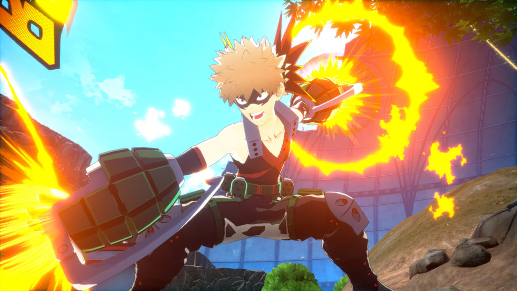 My Hero Ultra Rumble promotional image taken from Bandai Namco's press kit