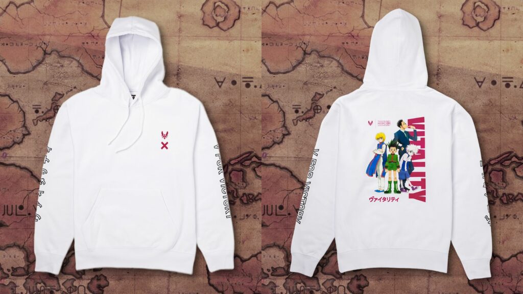 Team Vitality, Hunter x Hunter streetwear hoodie