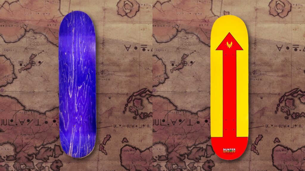 Team Vitality x Hunter x Hunter skateboard