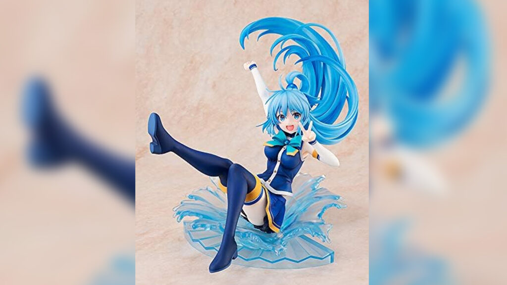 Kadokawa Konosuba God's Blessing On This Wonderful World: Aqua (Sneaker Bunko 30th Anniversary Version) PVC Figure