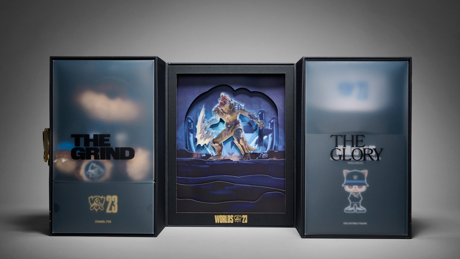 Worlds 2023 Unlocked Bundle Collector's edition Introducing the Worlds 2023 Unlocked Collector’s Edition - a first of its kind premium physical and digital package designed to help you experience Worlds like never before. Bring the hype of Worlds home with this limited release package, with exclusive collectibles and in-game content to commemorate the event long after the winners claim their trophy.