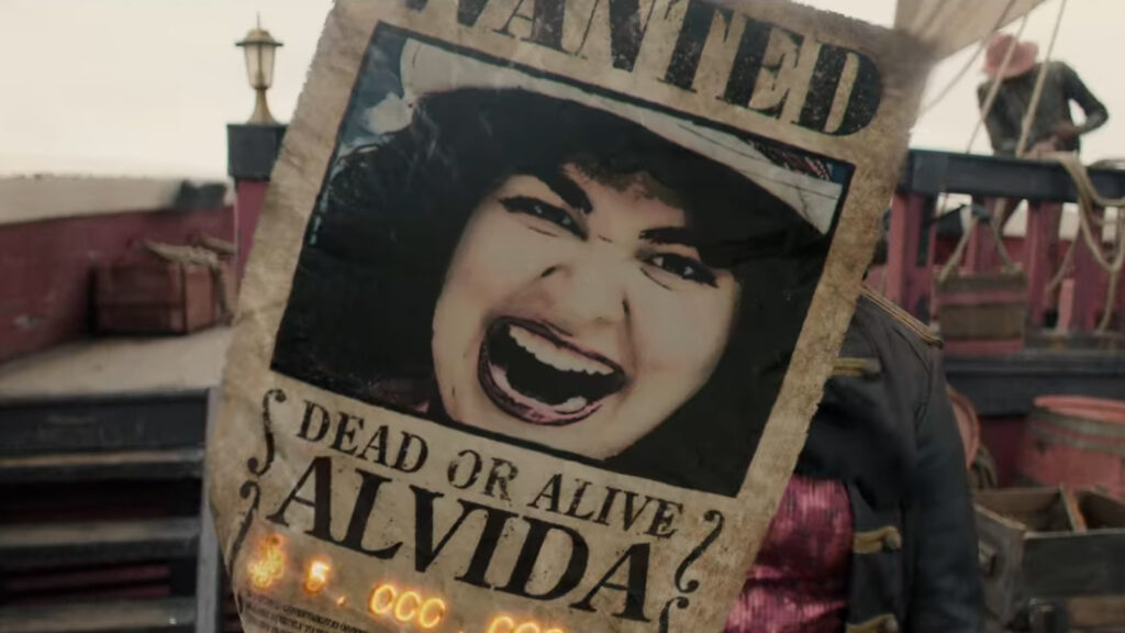 Alvida bounty poster in One Piece live action