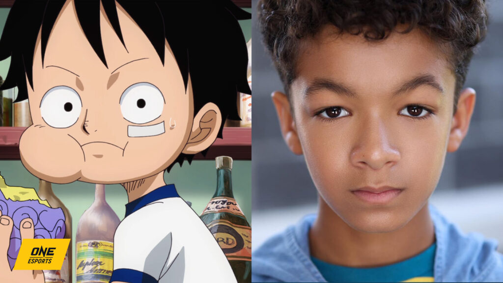 Colton Osorio as young Luffy in the One Piece live action