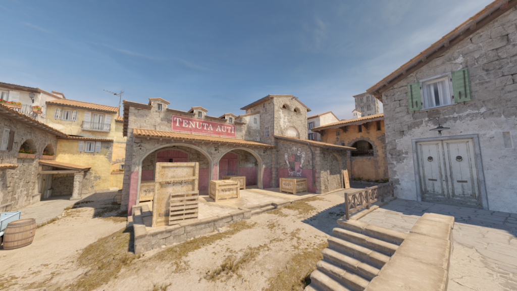 Counter-Strike 2 A site on Inferno