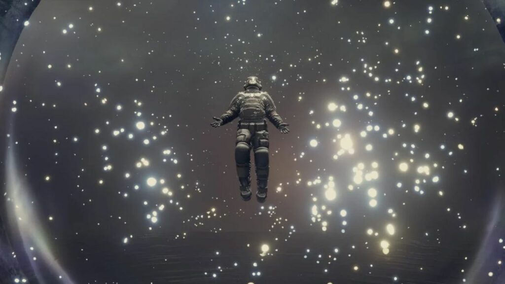 Starfield powers being used