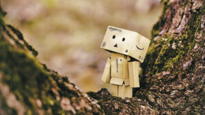 Danbo on a tree