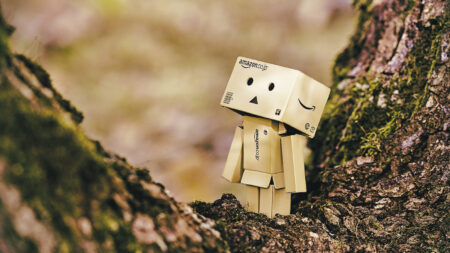 Danbo on a tree