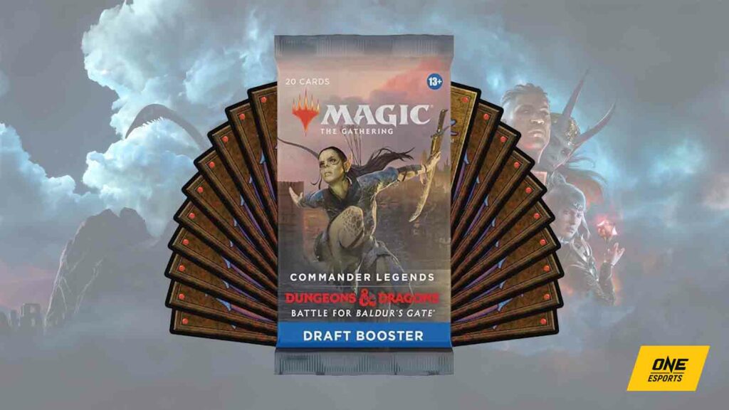 Magic: The Gathering Commander Legends: Battle for Baldur’s Gate 3-Booster Draft Pack containing 60 cards
