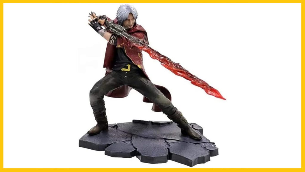 Devil May Cry Dante action figure from Ornaments Decora Craft Collectible on Amazon