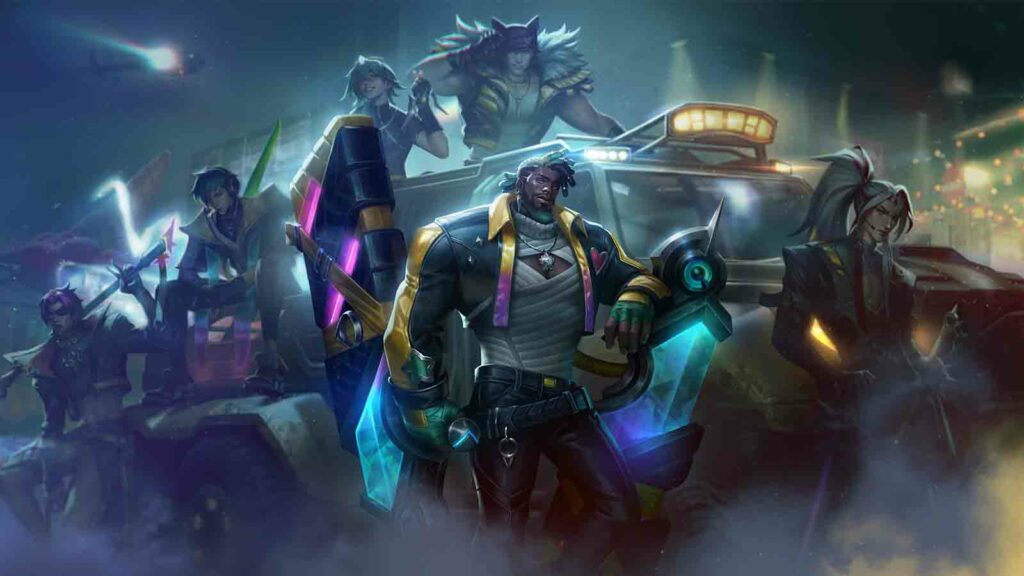 League of Legends Heartsteel K'Sante official splash art and wallpaper