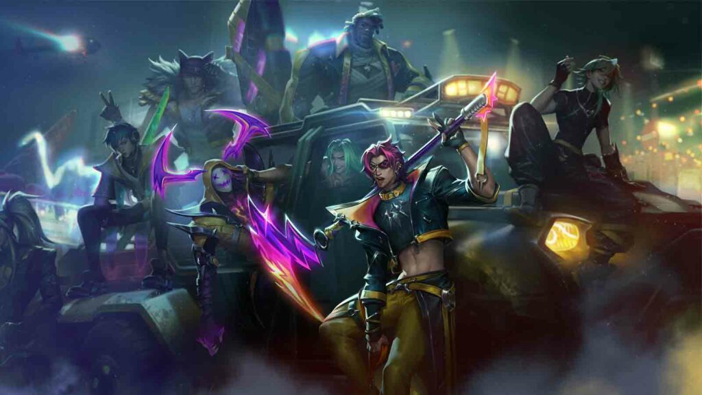 League of Legends Heartsteel Kayn official splash art and wallpaper